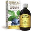 Dr Giorgini Integratore Alimentare, Mirtillo Nero Gemmoderivato Concentrato Liquido Analcoolico - 500 ml