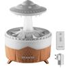 DONGKER Umidificatore Rain Cloud,350ML Umidificatori Nuvole Pioggia Diffusore Aromaterapia con Telecomando Wireless e 7 Colori di Luci Ambientale e 3 Modalità Timer per Camera da Letto Casa Ufficio