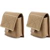 Azarxis Borsello Porta Sigarette MOLLE Marsupio Tattico Militare Tasche Utility Softair Borsello Tattico da Cintura EDC Pouch Borsa Porta Oggetti Tasca Tattica (02 Verde)