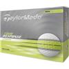 TaylorMade New Tour Response Stripe - Palline da golf, confezione da 2025, colore: verde