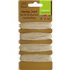 Vaessen Creative - Corda di Canapa Ecru assortita, 4 x 10 m, 16,3 x 7,9 x 1 cm