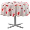 Douceur d'Intérieur Sweet Poppy Biancheria da tavola, Poliestere, (0) 180 cm