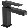 Jacuzzi Miscelatore lavabo nero opaco Jacuzzi Rubinetteria modello Twinkle per piletta click clack