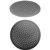 Jacuzzi | Rubinetteria soffione tondo ø 25 cm ultrapiatto nero opaco in acciaio