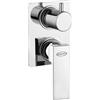 Jacuzzi Miscelatore incasso doccia con deviatore Jacuzzi Rubinetteria serie Twinkle