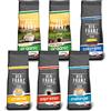 Der-Franz caffè Pack, chicchi interi, 6 x 500 g (1 x Crema, 1 x Espresso, 1 x Melange, 1 x Colombia, 1 x Espresso biologico, 1 x Crema biologico)