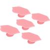 TMISHION Spazzolino Labbra Silicone 5pz Esfoliante Delicato Ventosa Cura Morbida Design Ergonomico Levigante Anti Pelle Secca