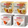 Generic Set 80 Capsule Ristora Compatibili con le Macchine ad uso domestico Nescafè®* Dolce Gusto®* 40 Cappuccino premium 40 Cappuccino senza lattosio