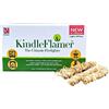 KindleFlamer Accendifuoco con accendifuoco - 50 pezzi accendifuoco naturale per bruciatore a legna braciere barbecue forno pizza camino camino barbecue barbecue accendifuoco accendifuoco per legna