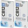 CB12 boost Chewing Gum Strong Mint 2x20 g Gomme masticabili