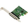 KALEA-INFORMATIQUE Scheda controller PCI Express PCIe Parallel IEEE1284 LPT con chipset ASIX. Supporto SPP ECP, staffe a basso e alto profilo.