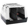 Ferplast Trasportino per Cani da Auto ATLAS CAR MAXI, Trasportino per Cani, Doppia Apertura Scorrevole, Pratiche Maniglie, Tappeto Drenante, Divisorio incluso, Max 60 kg, 100 x 80 x h71 cm