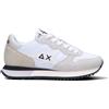 SUN68 Sneaker donna bianca in suede