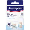 Hansaplast Aqua Protect - Cerotti impermeabili per ferite (20 strisce), con adesione extra forte, ideali per doccia, nuoto e bagno