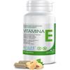 Algilife - Vitamina E Pura in Capsule Vegetali da 60 Mg. Vitamina E Per Viso e Corpo 100% Naturale con Tocoferolo. Vegan Senza Glutine e Lattosio (60 Capsule, scorta 2 mesi)