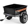 Peg Perego Rimorchio trattore Adventur Nero TR0937