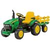 Peg Perego Trattore elettrico Ground Force JOHN DEERE Verde e Giallo OR0047