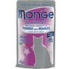 Monge Natural Adult cottura al vapore 80 gr - Tonno con Manzo - Confezione da 24 pezzi - Cibo umido per gatti - 1° ORDINE? scegli lo sconto BZR5 / BZR20 + 200 punti fedeltà