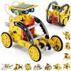 Hot Bee Robot solare per bambini, esperimenti per bambini dai 6 ai 10, regalo ragazzo 8 9 10 11 12 anni, giocattolo da 8 a 12 anni per ragazzi