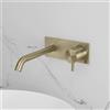 neoro F miscelatore lavabo in acciaio inox, incasso a parete,, BN0703FBC, F champagne spazzolato [Rubinetteria Bagno > Rubinetteria Lavabo]
