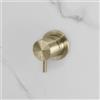neoro F miscelatore in acciaio inox, incasso a parete,, BN0767FBC, F champagne spazzolato [Rubinetteria Bagno > Rubinetteria Doccia]