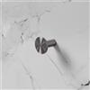 neoro gancio singolo in acciaio inox,, BN0742BG, F; FC grafite spazzolato [Accessori Bagno > Portasciugamani]