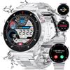 LIGE Smartwatch Uomo Chiamate Bluetooth,1,43''AMOLED Orologio Fitness Impermeabile IP68 con 120+Modalità Sportive, Cardiofrequenzimetro,Sonno,Notifiche WhatsApp Smartwatch per Android iOS