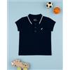 Prénatal Polo bimbo blu maniche corte