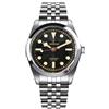 NIADI BB36 36mm Automatico PT5000 Orologio Meccanico Uomo Vetro Zaffiro Bush Bracciale 10ATM Impermeabile Orologi, V 2