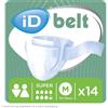 SERENITY SPA Ontex Id Belt Super Pannolone A Mutandina Ad Alta Assorbenza Taglia Medium 14 Pezzi