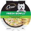 Cesar Dog Vaschetta Fresh Bowls Multipack 10x85G POLLO CON PATATE DOLCI