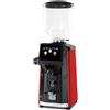 D.L. SERVICE Macinacaffè elettronico con riconoscimento automatico, preselezione della dose - 4 kg al giorno Rosso lucido