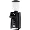 D.L. SERVICE Macinacaffè elettronico con riconoscimento automatico, preselezione della dose - 4 kg al giorno Nero