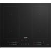 Beko Piano Cottura da Incasso Induzione 60 cm 4 Zone 2 sezioni IndyFlex comandi Touch Direct Control Vetroceramica Nero Beko HII64720UF2T - HII 64720 UF2T