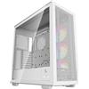 DEEPCOOL Case DeepCool MORPHEUS - Tower E-ATX, modulare e totalmente riconfigurabile internamente, tre ventole ARGB da 140 mm preinstallate, Bianco