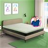 Materasso duro alto 24 cm, il materasso più rigido in commercio con due livelli di rigidità a scelta. Sfoderabile - SUN HD 170x195 cm