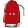Smeg Bollitore A Temperatura Variabile 50's Style - Rosso LUCIDO - KLF04RDEU