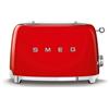 Smeg Tostapane 50's Style - Rosso LUCIDO 2x2 - TSF01RDEU