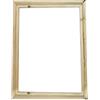 Generic Cornice in legno per pittura a olio su tela, cornice fai da te, cornice in legno, moderna cornice in legno fai da te (30 cm x 40 cm)