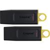 Kingston DataTraveler Exodia 128GB USB 3.2 Flash Drive DTX/128GB - 2 Pack