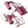 Koala Babycare Set 6 Swaddle in Mussola Multiuso 30x30cm - Rosa