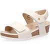 Vitaform Sandali in pelle fasce regolabili con velcro