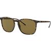 Ray-Ban 0RB4387 Occhiali da Sole, Marrone (Havana), 56 Unisex-Adulto