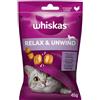 WHISKAS Relax & Unwind 45g snack con pollo per gatti