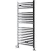 LAZZARINI Termoarredo Scaldasalviette Bagno Dimensioni 1110x450h mm in Acciaio colore Cromo - 386491 Sanremo