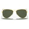 Ray-Ban Occhiali da Sole RB3044 L0207 Aviator Small Metal Oro/Verde G-15 Unisex