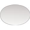 ROSENTHAL STUDIO-LINE VASSOIO OVALE, TAC GROPIUS FILO PLATINO, L - 38 x 26 cm