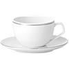 ROSENTHAL STUDIO-LINE TAZZA ESPRESSO CON PIATTO, TAC GROPIUS FILO PLATINO