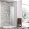 Linea Doccia Parete Doccia Walk-In H195cm Cristallo Trasparente 8mm Anticalcare