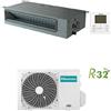 Hisense Climatizzatore Condizionatore Hisense Canalizzabile R32 12000 BTU ADT35UX4RBL8 INVERTER Classe A++/A+